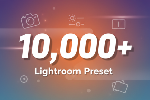 make poster on "10,000+ Lightroom Preset"